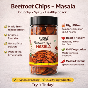Beetroot Chips Masala (150-grams) - Image 3