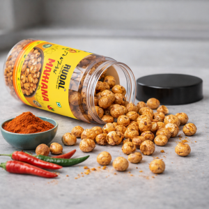 Peri Peri Roasted Makhana (Pack of 1) (70-grams) - Image 4