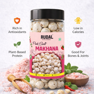 Pink Salt Roasted Makhana (70 grams) - Image 3